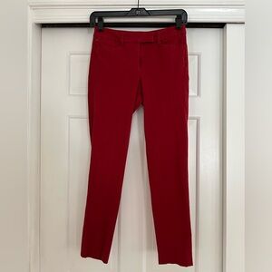 Red Skinny Pants